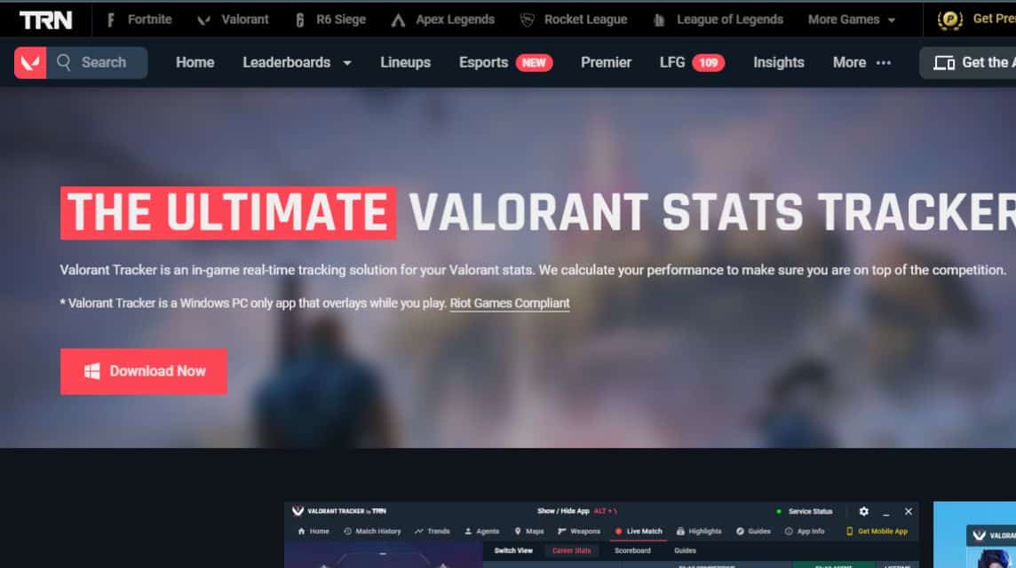cara download valorant tracker