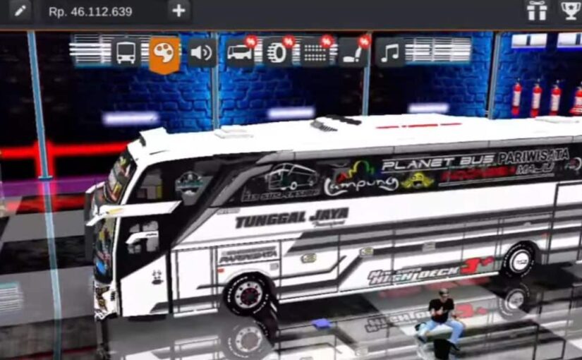 20+ Download Livery BUSSID Tunggal Jaya Putih Kids Panda