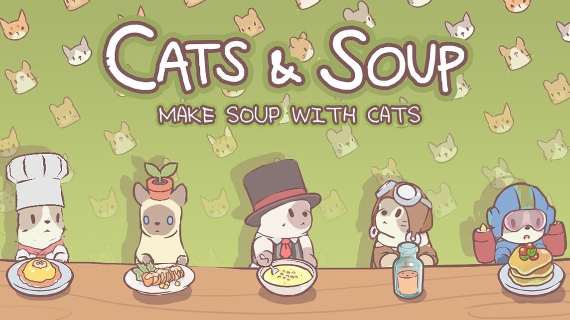 Cats & Soup game cozy-idle