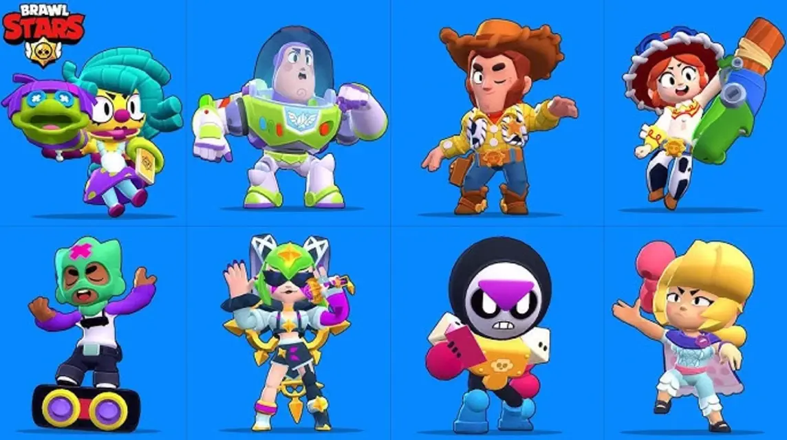 Toy Story Chracters on Brawl Sta