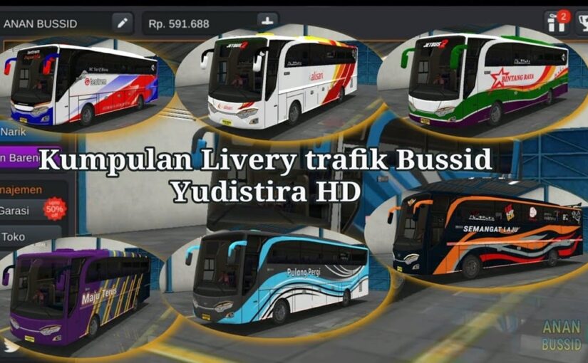 Download Livery BUSSID Yudistira HD Terlengkap