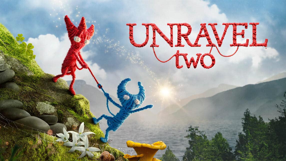 game PS4 yang bisa main berdua Unravel Two