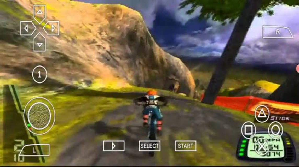 Downhill PPSSPP