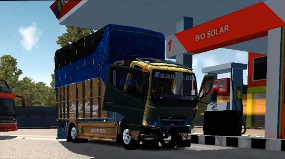 download mod bussid truck canter muatan berat (3)