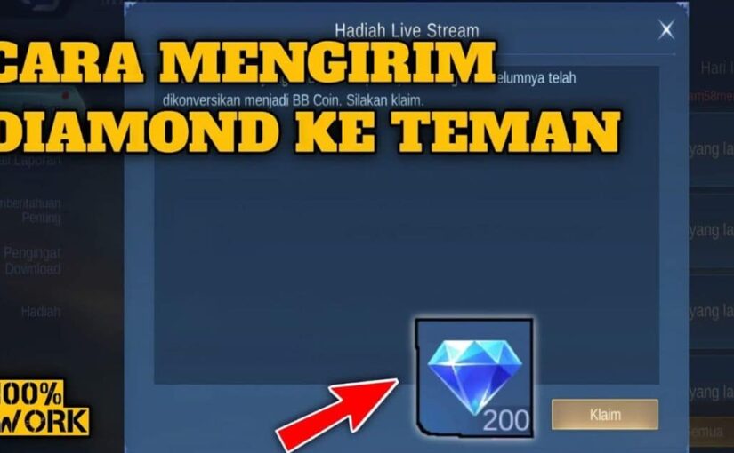 Cara Mengirim Diamond ML Ke Teman Dengan Mudah & Cepat