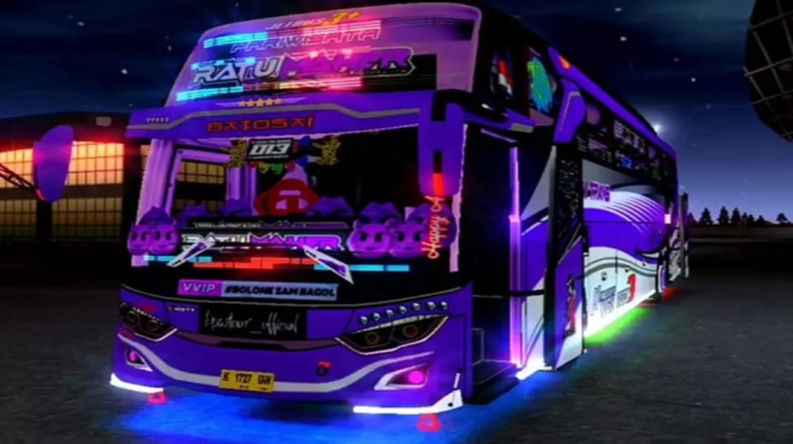 download mod bussid full strobo dan lampu kolong