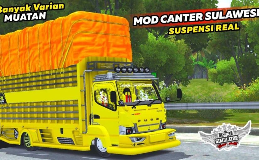 Kumpulan Link Download Mod Bussid Truck Sulawesi Terbaru