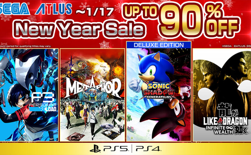 SEGA Adakan Masa Diskon New Year Sale hingga 90% di PlayStation Store